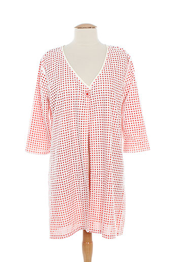 lo! les filles gilets femme de couleur rouge