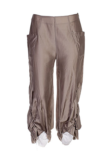 2026 pantacourts femme de couleur beige