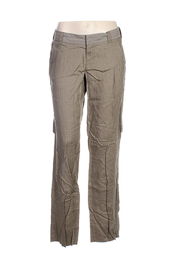 mexx pantalons femme de couleur beige