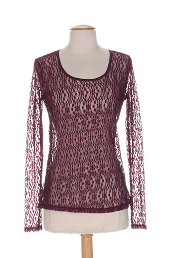 deca chemises femme de couleur rouge