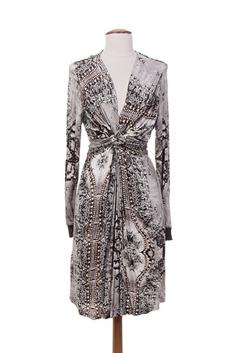 tricot chic robes femme de couleur gris