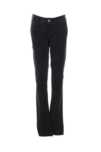 acquaverde jeans femme de couleur noir