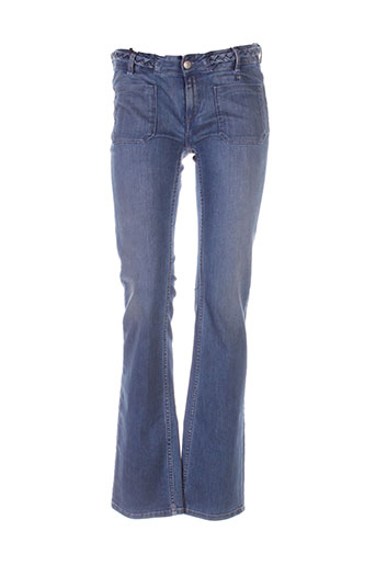 school rag jeans femme de couleur bleu