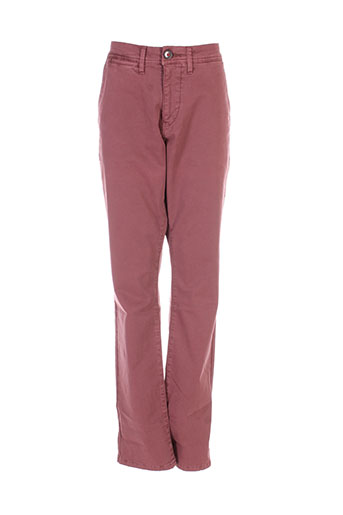 pepe jeans pantalons homme de couleur rouge