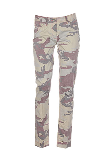 airfield pantalons femme de couleur vert