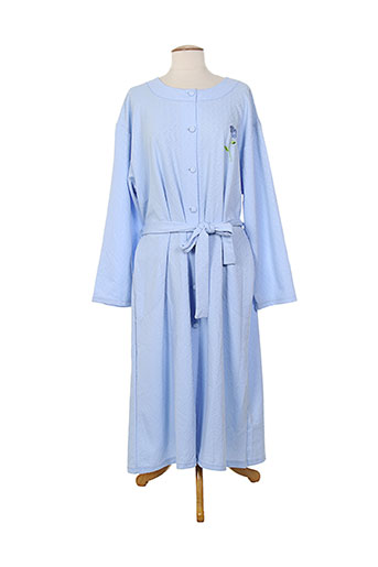éliane nuit femme de couleur bleu
