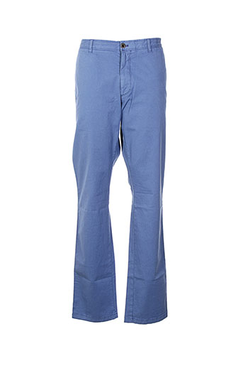 strellson pantalons homme de couleur bleu