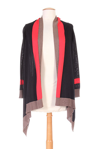 daneva gilets femme de couleur noir