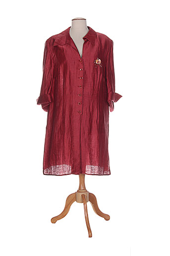 isabell vestes femme de couleur rouge