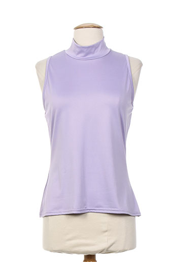 renatto bene chemises femme de couleur violet