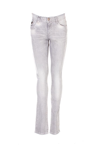 chipie jeans femme de couleur gris