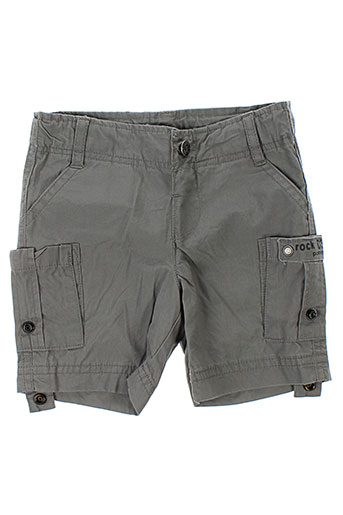 3 et pommes bermudas garcon de couleur gris (photo) 3 et pommes bermudas garcon de couleur gris (photo)