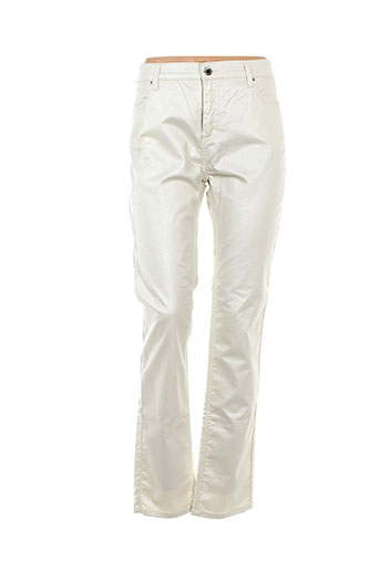 gerard darel pantalons femme de couleur beige
