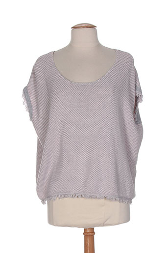 bel air pulls femme de couleur gris
