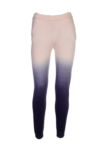 bel air pantalons femme de couleur rose
