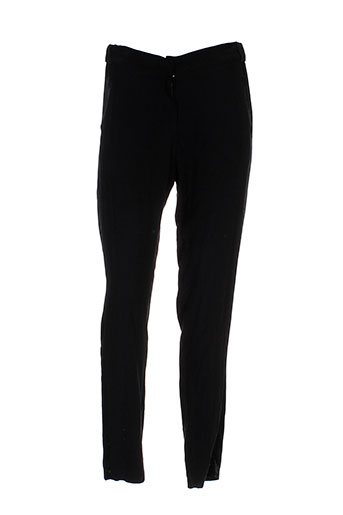 la petite francaise pantalons femme de couleur noir