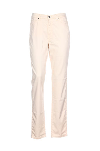 lcdn pantalons femme de couleur orange