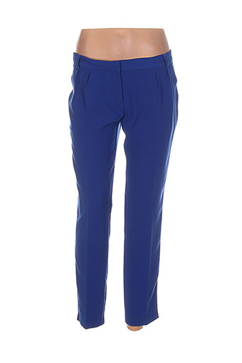 sinequanone pantalons femme de couleur bleu