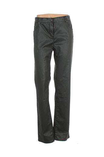 jensen pantalons femme de couleur noir