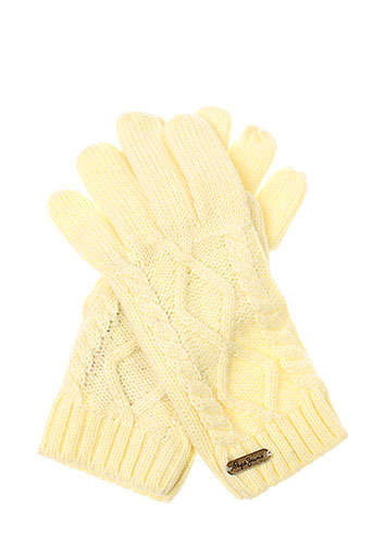 pepe jeans accessoires femme de couleur jaune