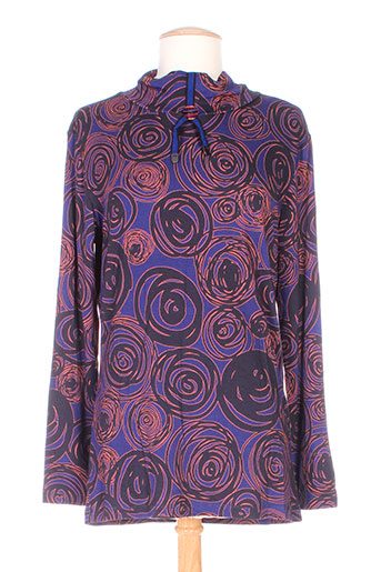 lo! les filles t-shirts femme de couleur bleu