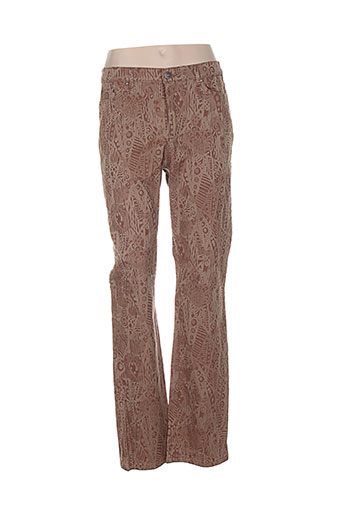 karting pantalons femme de couleur marron