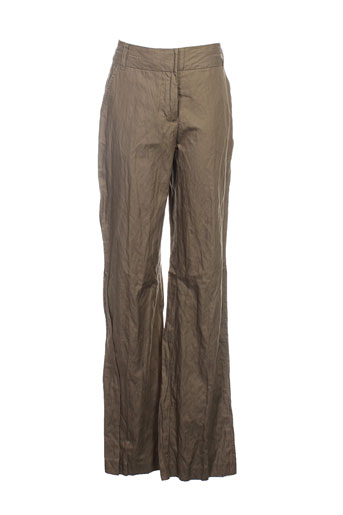 sandwich pantalons femme de couleur vert