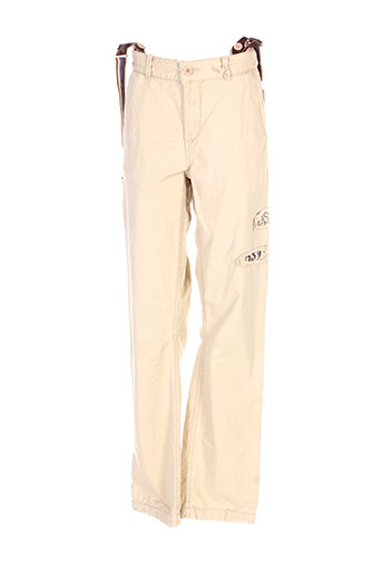 scotch shrunk pantalons garçon de couleur beige