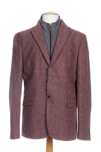 nino loretti vestes homme de couleur rouge