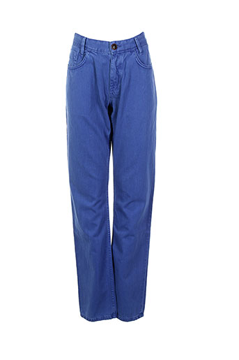 mexx pantalons femme de couleur bleu
