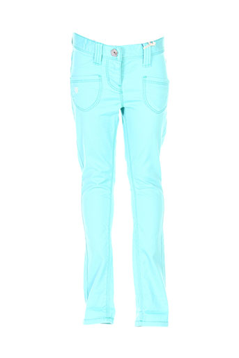 mexx pantalons fille de couleur bleu