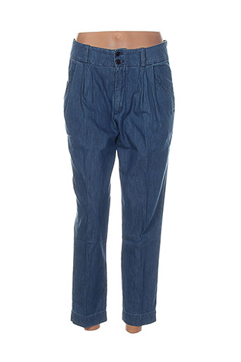 bensimon pantacourts femme de couleur bleu