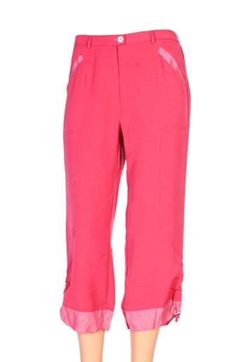 christian marry pantacourts femme de couleur rose