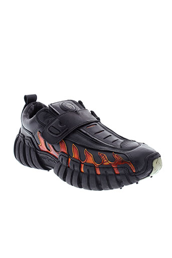 new rock chaussures femme de couleur noir
