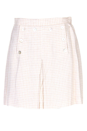 teenflo jupes femme de couleur beige