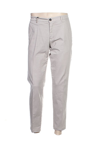 trussardi jeans pantalons homme de couleur gris