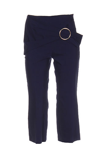 angy six pantacourts femme de couleur bleu