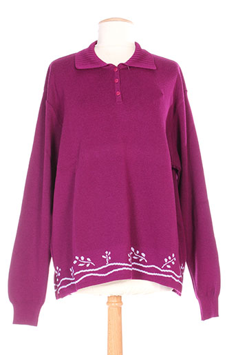 20 et 20 col et chemisier femme de couleur violet (photo) 20 et 20 col et chemisier femme de couleur violet (photo)