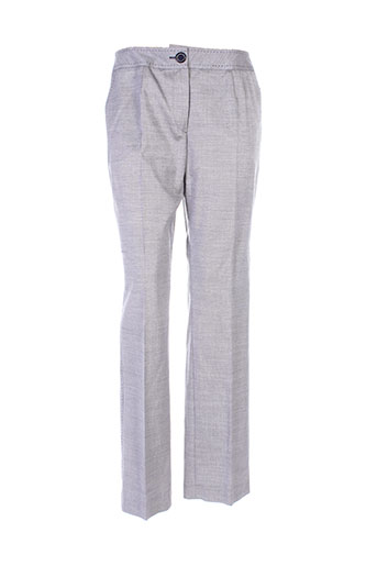 villa bleue pantalons femme de couleur gris