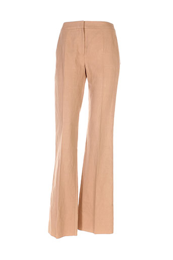 maxmara pantalons femme de couleur marron