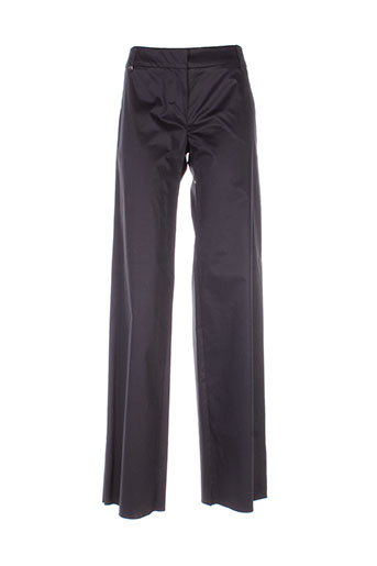 maxmara pantalons femme de couleur noir