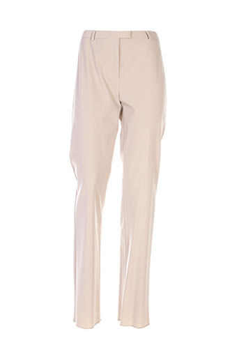 maxmara pantalons femme de couleur beige