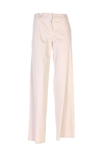 maxmara pantalons femme de couleur beige