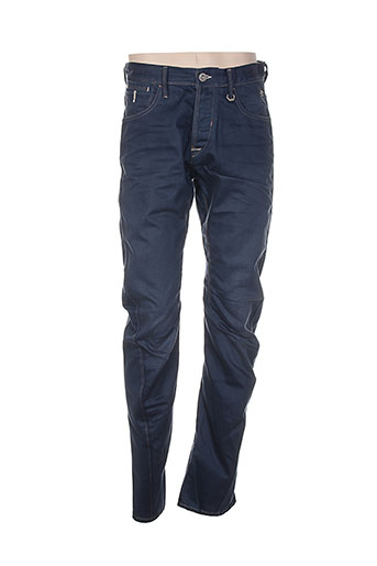jack EFFI_CHAR_1 jones pantalons homme de couleur bleu