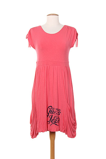 guess robes fille de couleur rose