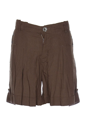 ddp shorts / bermudas fille de couleur vert