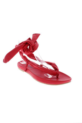 moloko chaussures femme de couleur rouge