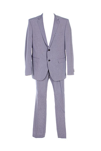 hugo boss ensemble homme de couleur bleu
