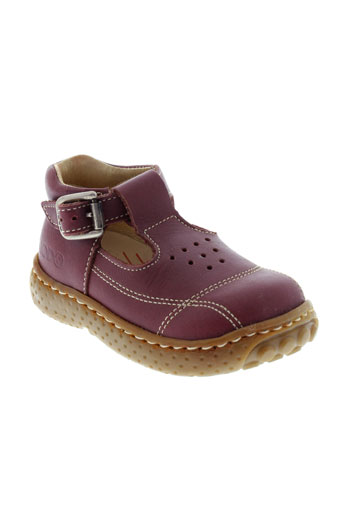 mod8 chaussures garçon de couleur rouge