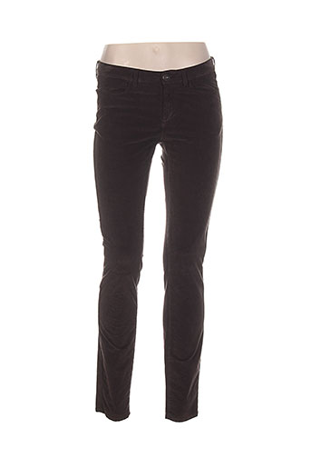 maxmara pantalons femme de couleur marron